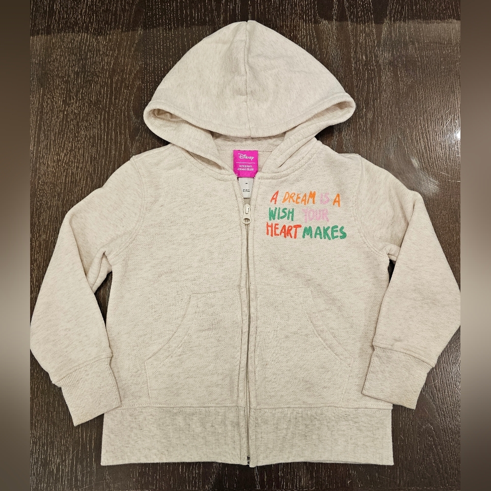 Disney Cinderella Zip Hoodie Girls XS